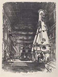 Białe i czarne młoty, 1917. autorstwa Joseph Pennell