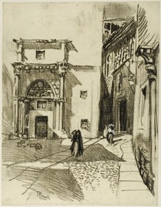 Toledo autorstwa Joseph Pennell