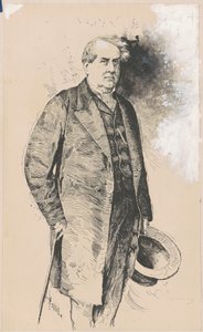 William Wilson Corcoran autorstwa Joseph Pennell