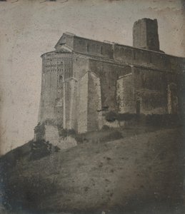 43. Toscanella Eglise de S. Pietro, apsside, 1842. autorstwa Joseph Philibert Girault De Prangey