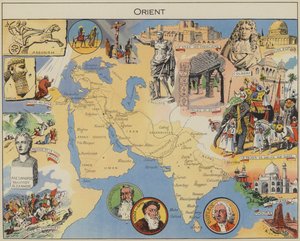Orient (druk kolorowy)