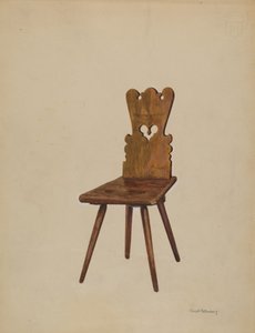 Krzesło boczne, 1936.