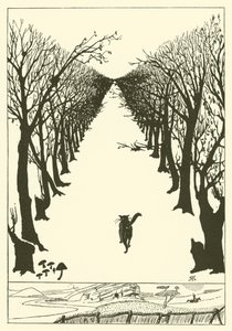 Kot, który chodził sam (rycina) autorstwa Joseph Rudyard (after) Kipling