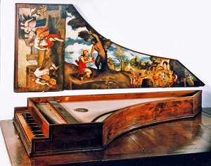 Cembalo zbudowany przez Josepha Salodiensisa w Wenecji, 1559 autorstwa Joseph Salodiensis