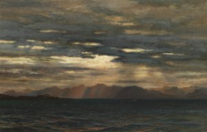 Wschód słońca nad północno-zachodnim wybrzeżem Skye