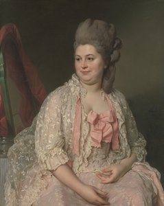 Madame de Saint-Morys Eléonore Elisabeth Angelique de Beauterne, 1742-1824, 1776. autorstwa Joseph Siffred Duplessis