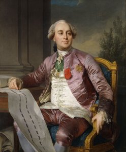 Portret Charles-Claude de Flahaut de la Billarderie, hrabiego Angiviller