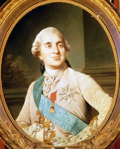 Portret Ludwika XVI autorstwa Duplessis. Muzeum Condé Chantilly