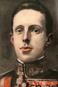 Alfons XIII, król Hiszpanii, 1910.