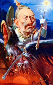 Kaiser Wilhelm II - karykatura Sirat