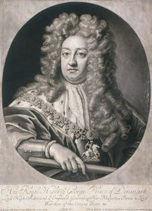 Owalny portret Jerzego, księcia Danii, 1704