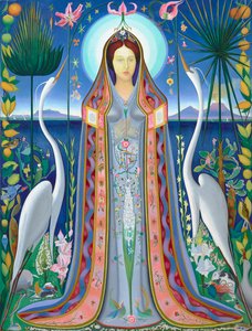 Purissima 1927 (olej na płótnie) autorstwa Joseph Stella