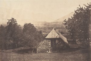 Dolina Argelès w pobliżu farmy Despourreins. St-Sauveur, 1853.