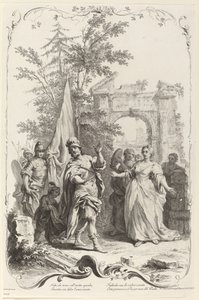Jefte i jego córka autorstwa Joseph Wagner