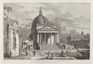 Prospekt Kościoła SAN. Simeone Apostolo, 1742.