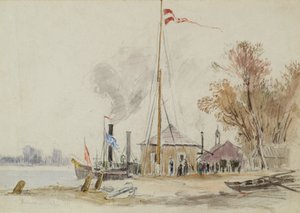 Na Kaisermühlen w Wiedniu autorstwa Joseph Werner