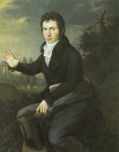 Portret van Beethovena autorstwa Joseph Willibrord Mahler