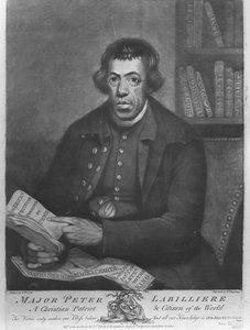 Major Peter Labilliere, wyryty przez Henry