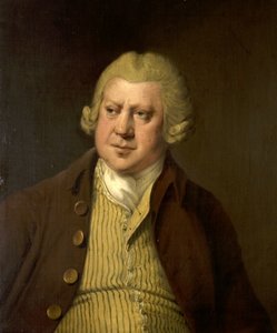 Sir Richard Arkwright (olej na płótnie) autorstwa Joseph of Derby Wright