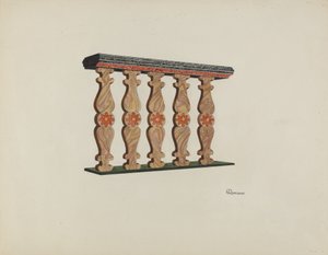 Szyna chórowa, 1938. autorstwa Josephine C. Romano