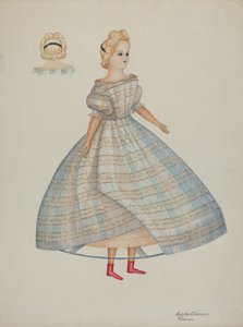 Lalka - Nellie Bates, ok. 1930 r. 1937 autorstwa Josephine C. Romano