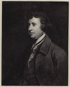 Edmund Burke (lito) autorstwa Joshua (after) Reynolds