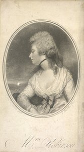 Pani Robinson. Mary Robinson z domu Darby, znana jako Perdita (1758-1800). Angielska aktorka, poetka i powieściopisarka. Pierwsza publiczna kochanka króla Jerzego IV, gdy był on jeszcze księciem Walii. Portret, według Sir Joshuy Reynoldsa.