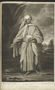 Omai, mieszkaniec wyspy Ulietea. Namalowany przez Sir Joshuę Reynoldsa i wygrawerowany przez Johna Jacobsa. Stojący portret Mai lub Omai, odzianej w zwiewne szaty, w klasycznej pozie.
Mai (ok. 1751-1780), błędnie znany jako Omai w Wielkiej Brytanii, był mł