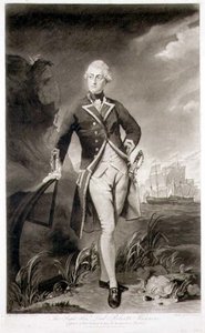 Portret Lorda Roberta Mannersa (1758-82) kapitana HMS 