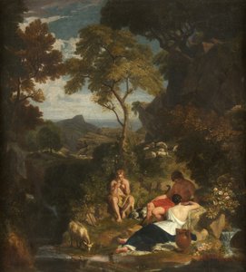Pasterze Arkadyjscy, ok. 1824 (olej na płótnie)