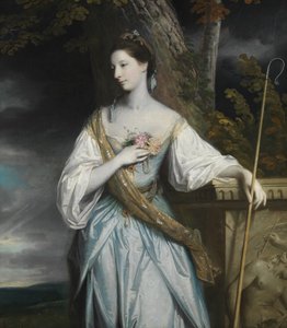 Anne Dashwood 1743-1830, późniejsza hrabina Galloway, 1764. autorstwa Joshua Reynolds