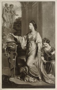 Lady Sarah Bunbury, autorstwa Joshua Reynolds