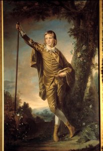 Pełnowymiarowy portret obrazu Thomasa Listera autorstwa Joshuy Reynoldsa (1723-1792). 1764. autorstwa Joshua Reynolds
