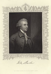 Portret Edmunda Burke