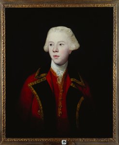 Portret Jerzego Augusta, 3. wicehrabiego Howe, pół długości, w mundurze 1. gwardii autorstwa Joshua Reynolds