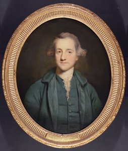 Portret Henryka Vansittarta, gubernatora Bengalu, c.1751-54 autorstwa Joshua Reynolds