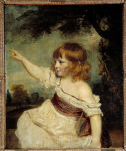 Portret Mistrza Zająca (?-1842), córki pisarza Francisa Zająca Naylora (1753-1815) Obraz Joshua Reynoldsa (1723-1792) XVIII w. Nd. 0,77x0,63 m² autorstwa Joshua Reynolds