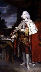 Portret Roberta Marshama, drugiego barona Romneya i drugiego prezesa Towarzystwa autorstwa Joshua Reynolds