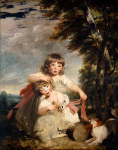 Dzieci Brummella autorstwa Joshua Reynolds