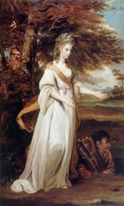 Pani Tollemache jako „Miranda” autorstwa Joshua Reynolds
