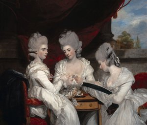 Panie z rodu Waldegrave autorstwa Joshua Reynolds