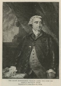 Właściwy Szanowny Charles James Fox autorstwa Joshua Reynolds