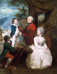 Rodzina Temple autorstwa Joshua Reynolds