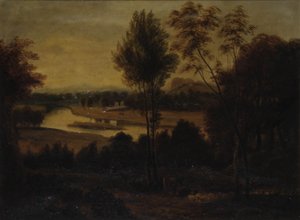 Widok z domu Wick, ok. 1800