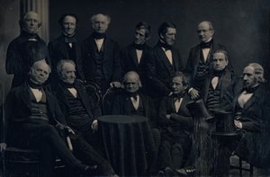 Boston Lekarze, ca. 1850. Twórcy: Josiah Johnson Hawes, Albert Sands Southworth.