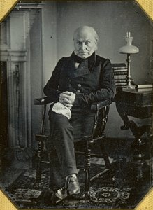 John Quincy Adams, ca. 1850. Twórcy: Josiah Johnson Hawes, Albert Sands Southworth.