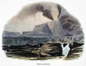 Wulkany, ze zjawisk natury, 1849 autorstwa Josiah Wood Whymper