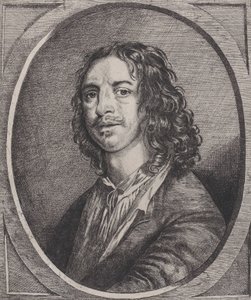 Portret Williama Dobsona, 1645-49 . autorstwa Josias English