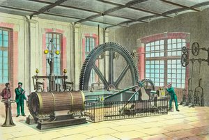 Maszyna z systemem Corliss autorstwa Josse Photo