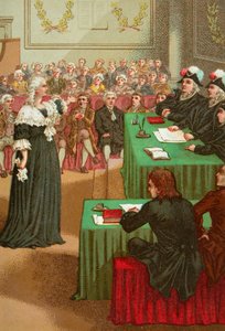 Maria Antonina przed swoimi sędziami autorstwa Josse Photo